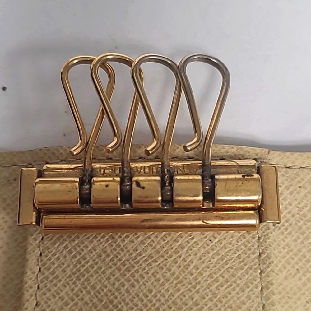 Authentic Louis Vuitton Azu Keychain Wallet - Picture 5 of 8